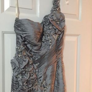 Terani couture evening dress